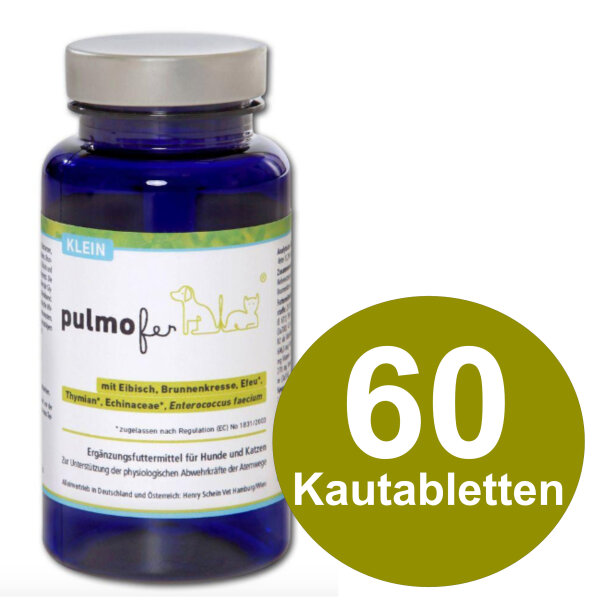 Pulmofer 75g Stärkung d. Atemwege Hunde Katzen Husten Drops