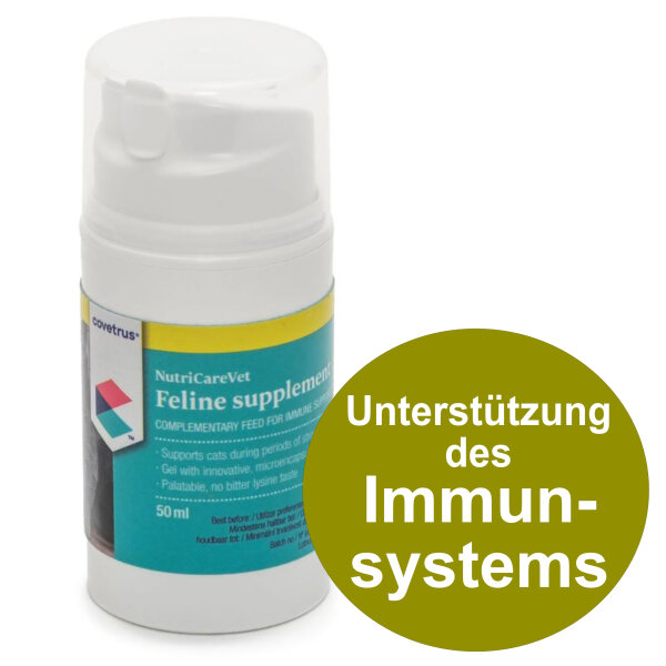 NutriCareVet Feline Immun Support 50ml Katze Stärkung Immunsystems