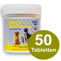 NutriLabs 5in1 täglicher Futterzusatz 50 Tbl. Hund BARF