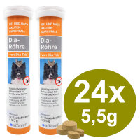 Alfavet Dia Tab Röhre 24x5,5g Hund Katze bei & nach Durchfall