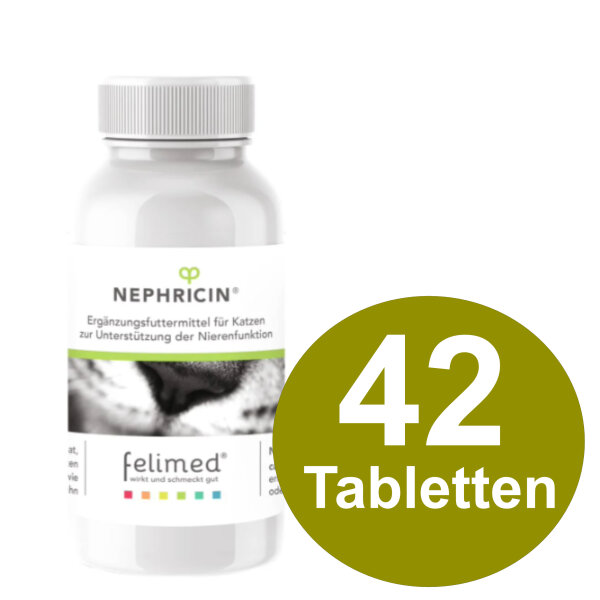 Felimed Nephricin 42 Tabl. Katze  Niereninsuffizienz Nieren unterstützend