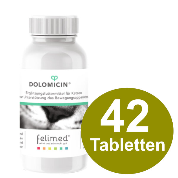 Felimed Dolomicin 42 Tabl. Katze unterst. Bewegungsapparat Gelenke