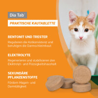 Alfavet Dia Tab 30 Kautabletten für Hund & Katze bei Durchfall