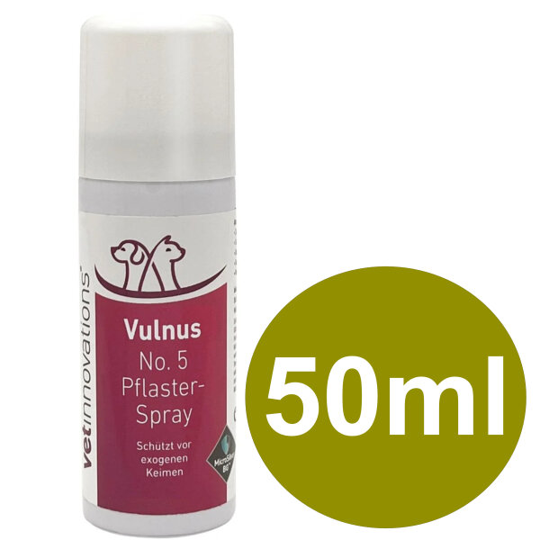 Vetinnovations Vulnus No.5 Sprühpflaster 50 ml Hund & Katze