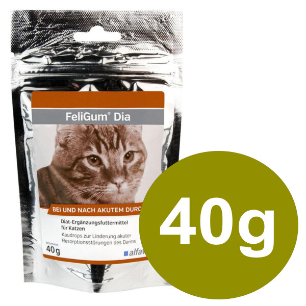 Alfavet Feligum Dia 40g Kautabletten Katze bei Durchfall