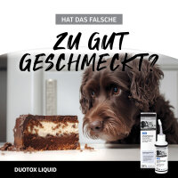 Alfavet DuoTox 110ml Aktivkohle Hund Katze Heimtier bei Durchfall