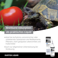 Alfavet DuoTox 110ml Aktivkohle Hund Katze Heimtier bei Durchfall