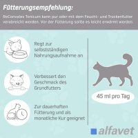 Alfavet ReConvales 3x45ml Tonicum für Katzen Appetitanregung Aufbau