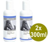 Alfavet Alfa-Lotion 2x300ml zur Pflege strapazierter Haut...