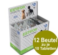 NutriLabs Estifor 12x10 Kautabletten Durchfall Hunde...