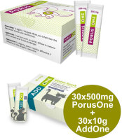 Porus One 30x500mg Katzen Urämie + Add One Leber 30x10g