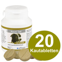 Alfavet Nausi Tab 20 Tabl. für Hunde Reise...